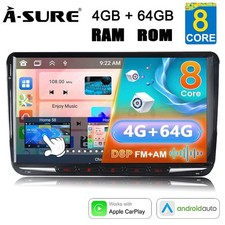 4+64G Android Autoradio Carplay FM für VW Golf 5 6 Plus Polo Caddy Tiguan Touran