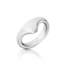 Ergonomischer Eichelring Penisring Cockring Edelstahl  BS-166  