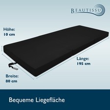 Klappmatratze Faltmatratze Gästebett Reisematratze Gästematratze klappbar Bett