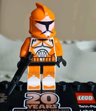LEGO Star-Wars Minifiguren-Bomb Squad Trooper☆7913☆Clone Orange☆Sammlung☆