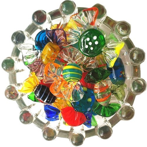 12pcs murano glas - 12pcs,