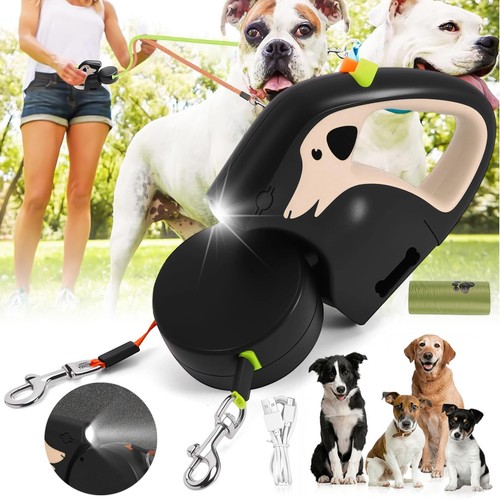 2in1 dual automatik hundeleine - dual,