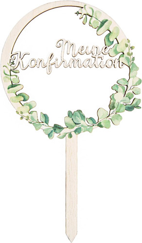 Cake topper konfirmation - topper,
