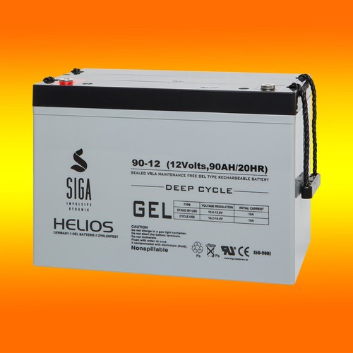 Blei gel batterie - gel, 12v
