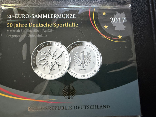 Euro sammlermünze 2017 50 - 20-euro-sammlermünze, ,50