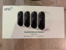 4x Arlo Essential Outdoor Camera (2. Generation) Top Zustand / 6 Monate Alt