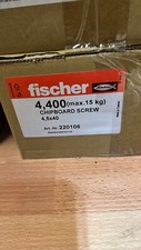 Fischer Spanplattenschrauben verzinkt mit Kreuzschlitz und Vollgewinde 4,5 x 40