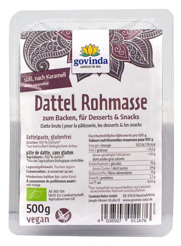 Govinda dattel rohmasse - govinda,