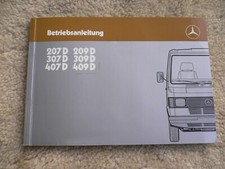 Mercedes Benz Betriebanleitung Transporter 207, 307, 407, 209, 309, 409D
