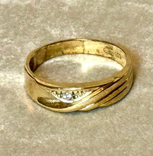 Ring geschwungen 333 gelbgold - ring,