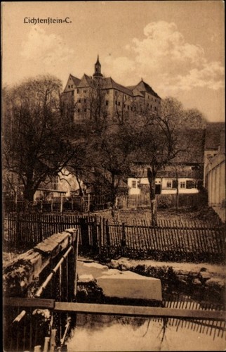 Lichtenstein sachsen - ak,
