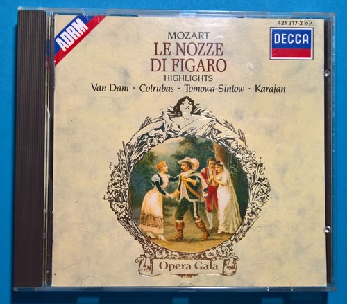 Mozart nozze di figaro - mozart, (cd)