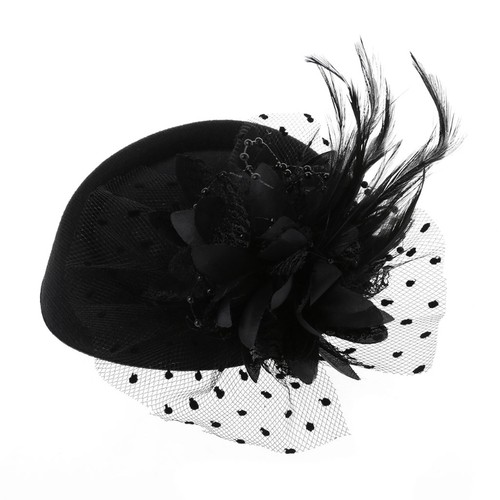 Fascinator hat women pillbox - fascinator,
