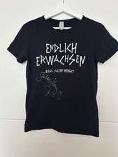 Original signiertes Bass Sultan Hengzt T-Shirt – Damen Gr. L schwarz