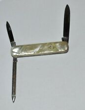 Richard Herder Taschenmesser Klappmesser Perlmutt 3-teilig 