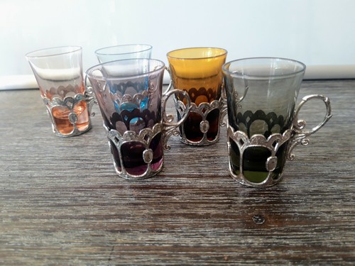 Schnapsgläser farbig glas - schnapsgläser,,