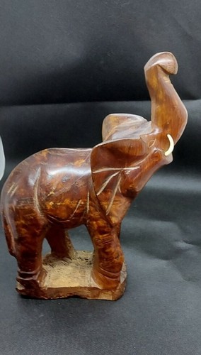 Figur holz elefant - figur,