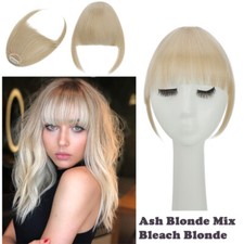 Wie Echthaar Pony Luft Bangs