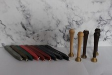 Petschaft & Siegellack Set 5 x Petschaft & 9 Stangen Siegellack