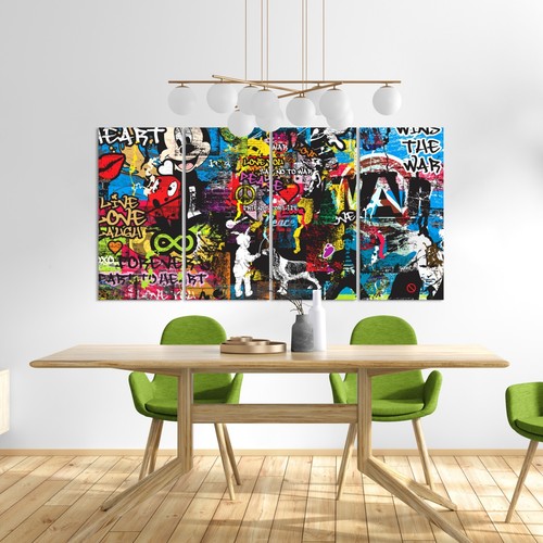 Banksy graffiti wandkunst - banksy,