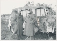 Repro Foto DAK Afrikakorps,Einheits-PKW, Wehrmacht, Tarn (3892a)