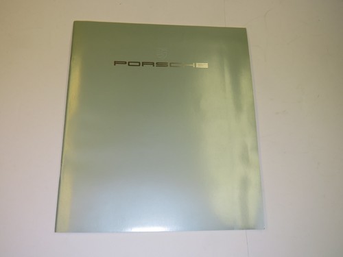 Porsche prospekt von 83 - prospekt,