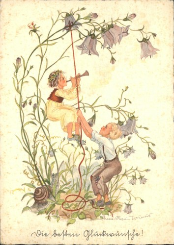 Glueckwunsch kinder trompete - kinder,