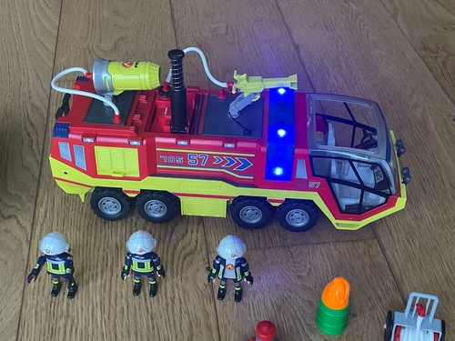 Playmobil feuerwehreinsatz mit - feuerwehreinsatz,