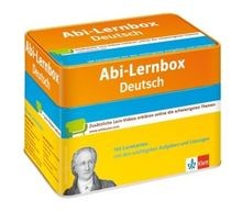 Klett abi lernbox deutsch 100 - abi-lernbox, deutsch: