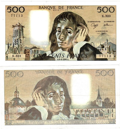 Frankreich banknote 500 francs - frankreich,