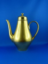 Vintage Porzellan Kanne / Mokkakanne Lorenz Hutschenreuther Jacobs, Golddekor