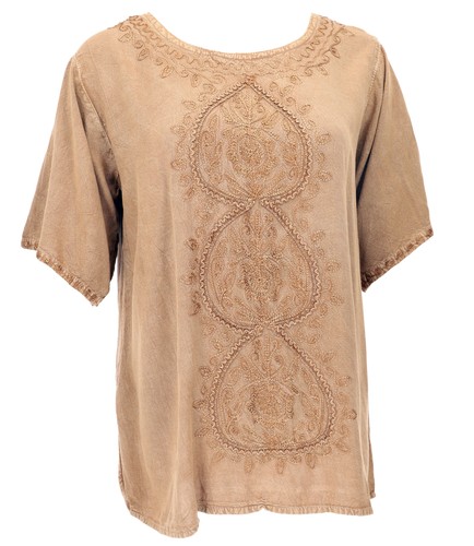 Bestickte indische tunika - bestickte,
