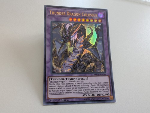 Yugioh thunder dragon colossus - yugioh,
