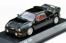 Ford RS 200 Straßenversion Bj. 1986-1989, schwarz, Minichamps-Modell im M. 1:43