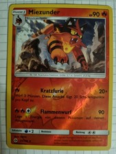 Pokémonkarte Miezunder 25/149 Reverse Holo Sonne & Mond Original 