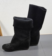 Stiefeletten mit Keilabsatz