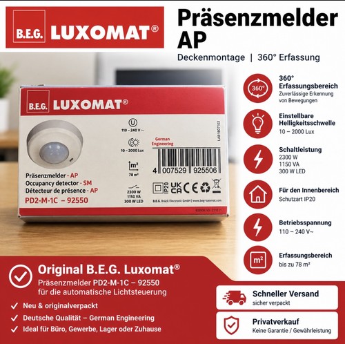 Beg luxomat bewegungsmelder - luxomat,