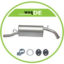 Endschalldämpfer Toyota Yaris Verso 1.3, 1.5 Auspuff inkl. Montagesatz