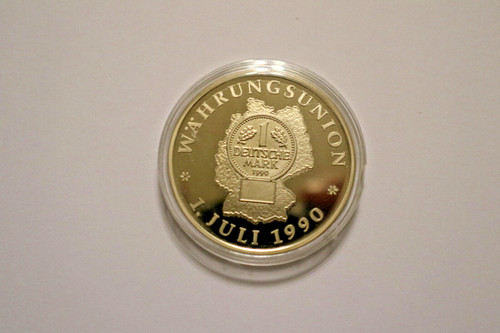 Medaille deutschland einig - medaille,