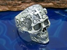 Totenkopf 925 Sterling Silber