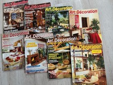 8x Art et Décoration Wohnmagazin Zeitschrift Nostalgie  & Antiquitäten Landhaus