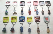 LEGO Schlüsselanhänger Star Wars Indiana Jones Harry Potter - Figur auswählen 