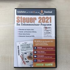 Aldi Steuer 2021 CD-ROM Steuererklärung 1x Installiert
