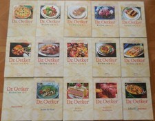 15 Bände Dr. Oetker. Kochen