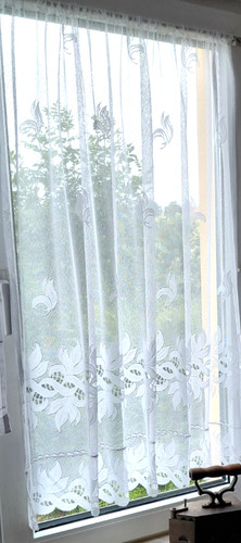 Scheibengardine lina weiß - ,