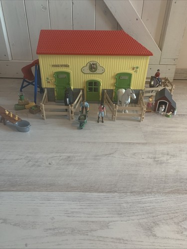 Schleich bauernhof mit roter - bauernhof,