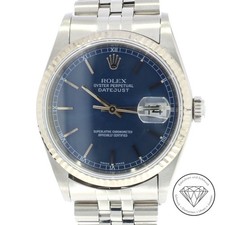 Rolex Datejust 36mm Stahl Jubilee Referenz 16234 Automatik Uhr xxyy