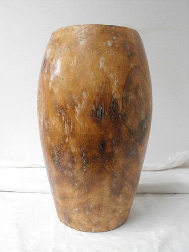 Alte holzvase deko vase - deko,