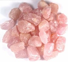 Rosenquarz roh 30 - rosenquarz,