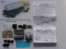 TTauta Spur TT Komplettbausatz 3D Druck Bausatz LKW Skoda S706MT Tank Milchtank